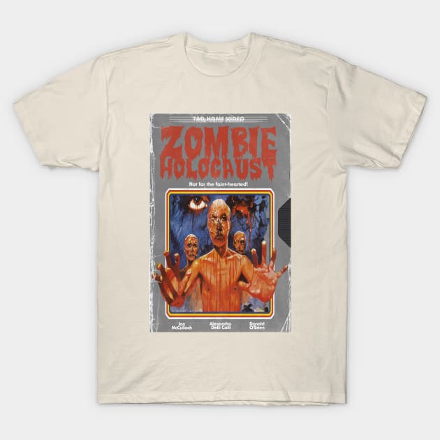 Zombie Holocaust Movie Poster Tee T-Shirt by trevorduntposterdesign